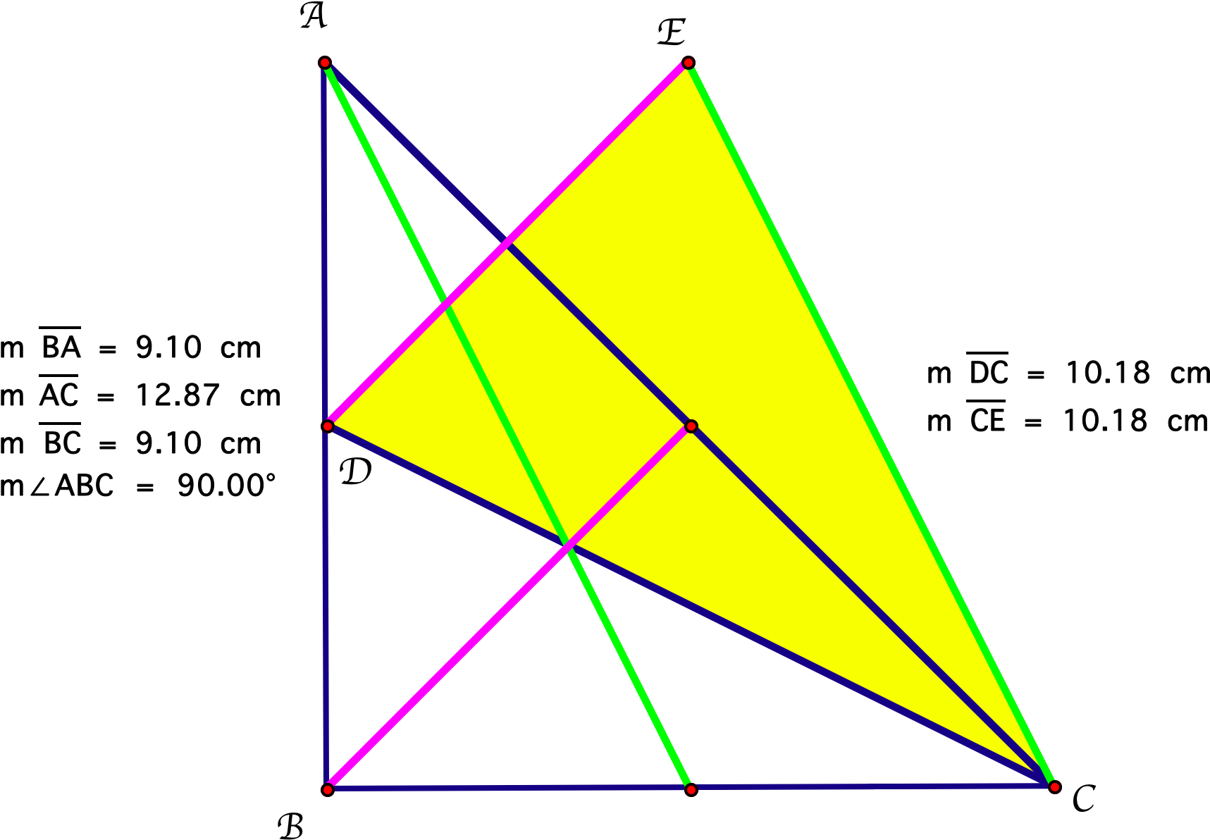 Geometric Construction Right Triangleand Rhombus PNG