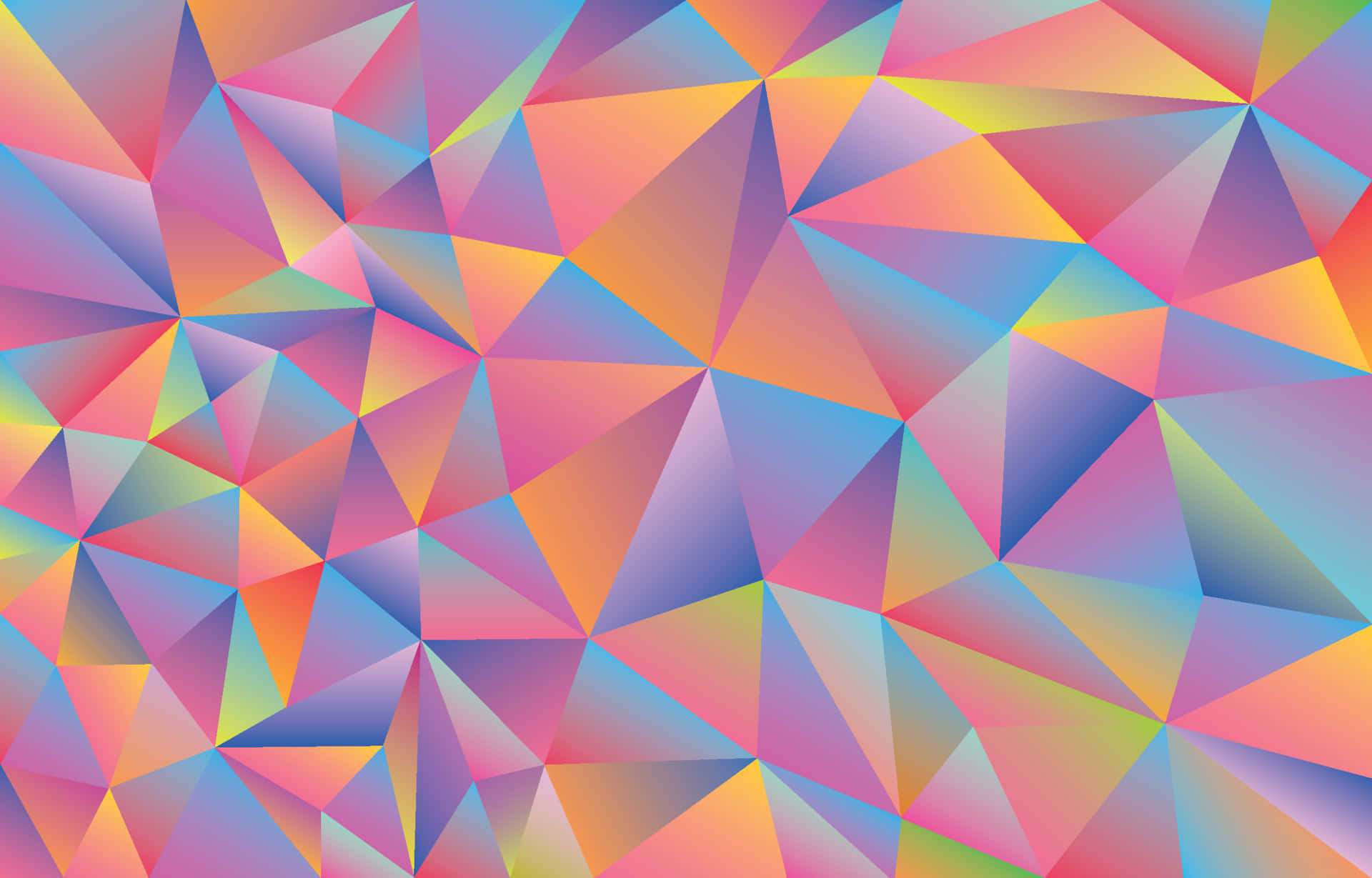 Geometric Contemporary Triangles Wallpaper