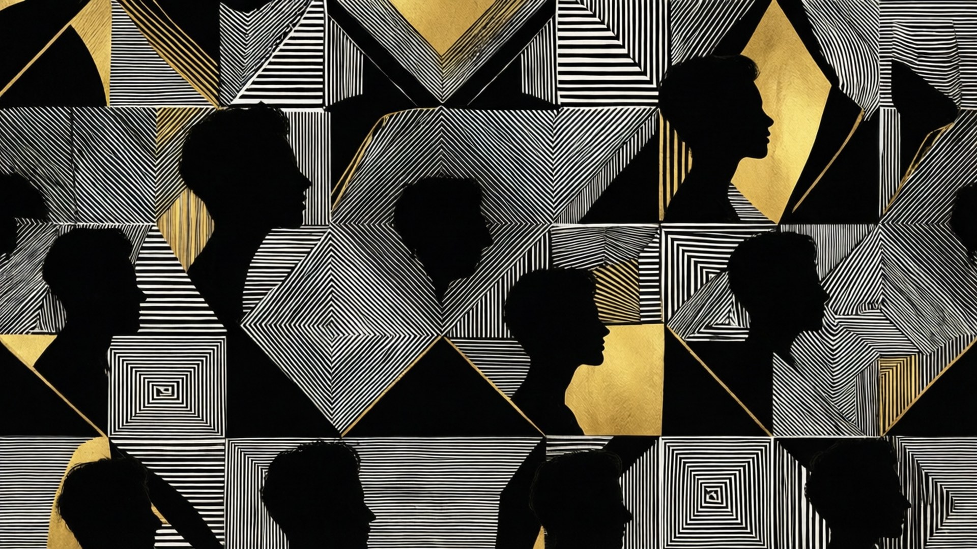 Geometrisk David Mønster Wallpapers