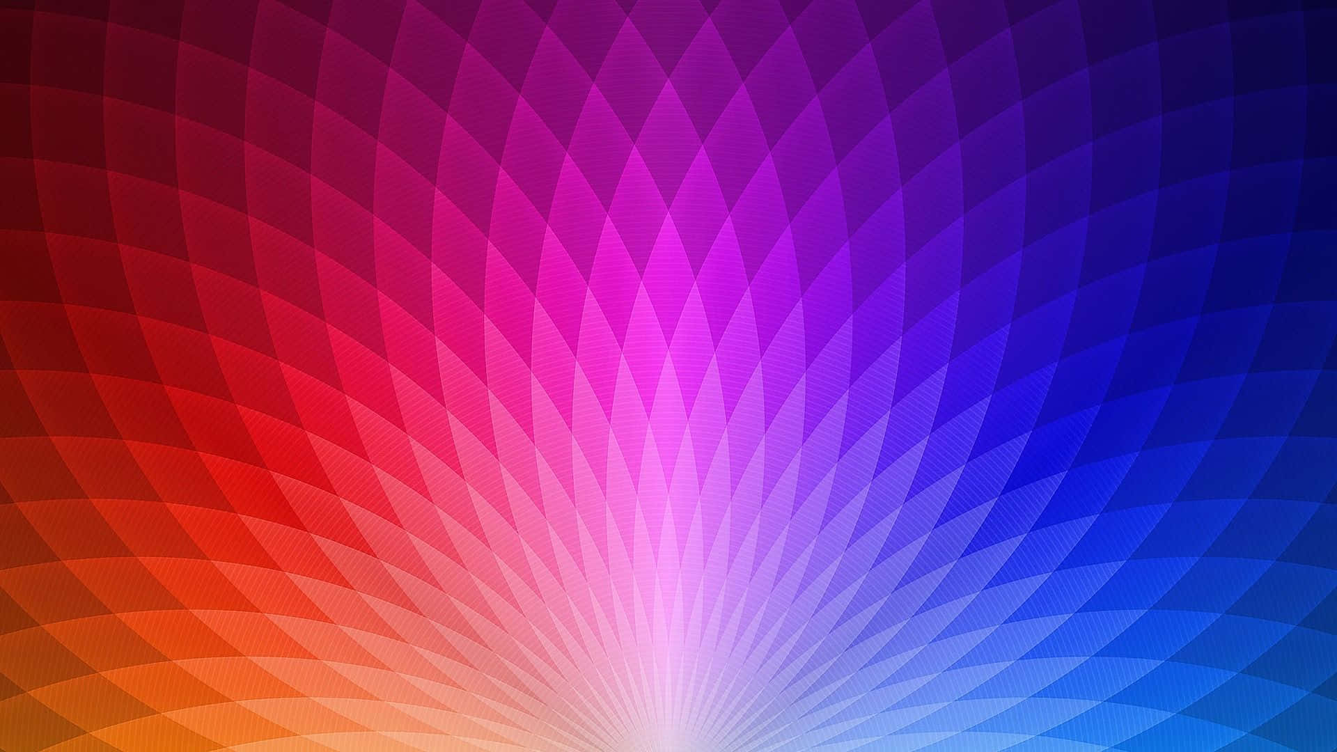 Crystal blue fantasy: a geometric desktop wallpaper Wallpaper
