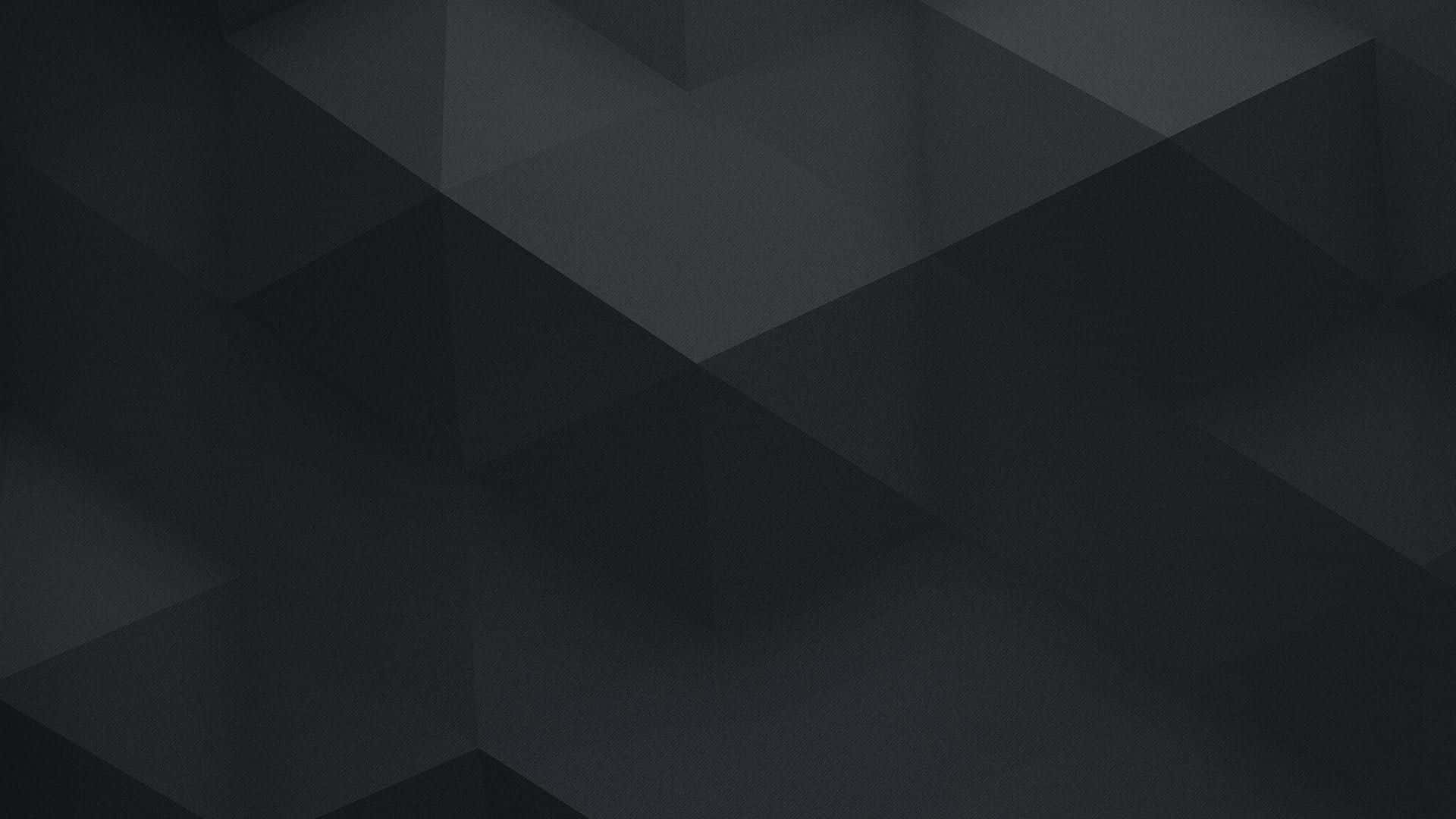Black Geometric Wallpaper With Triangles Wallpaper