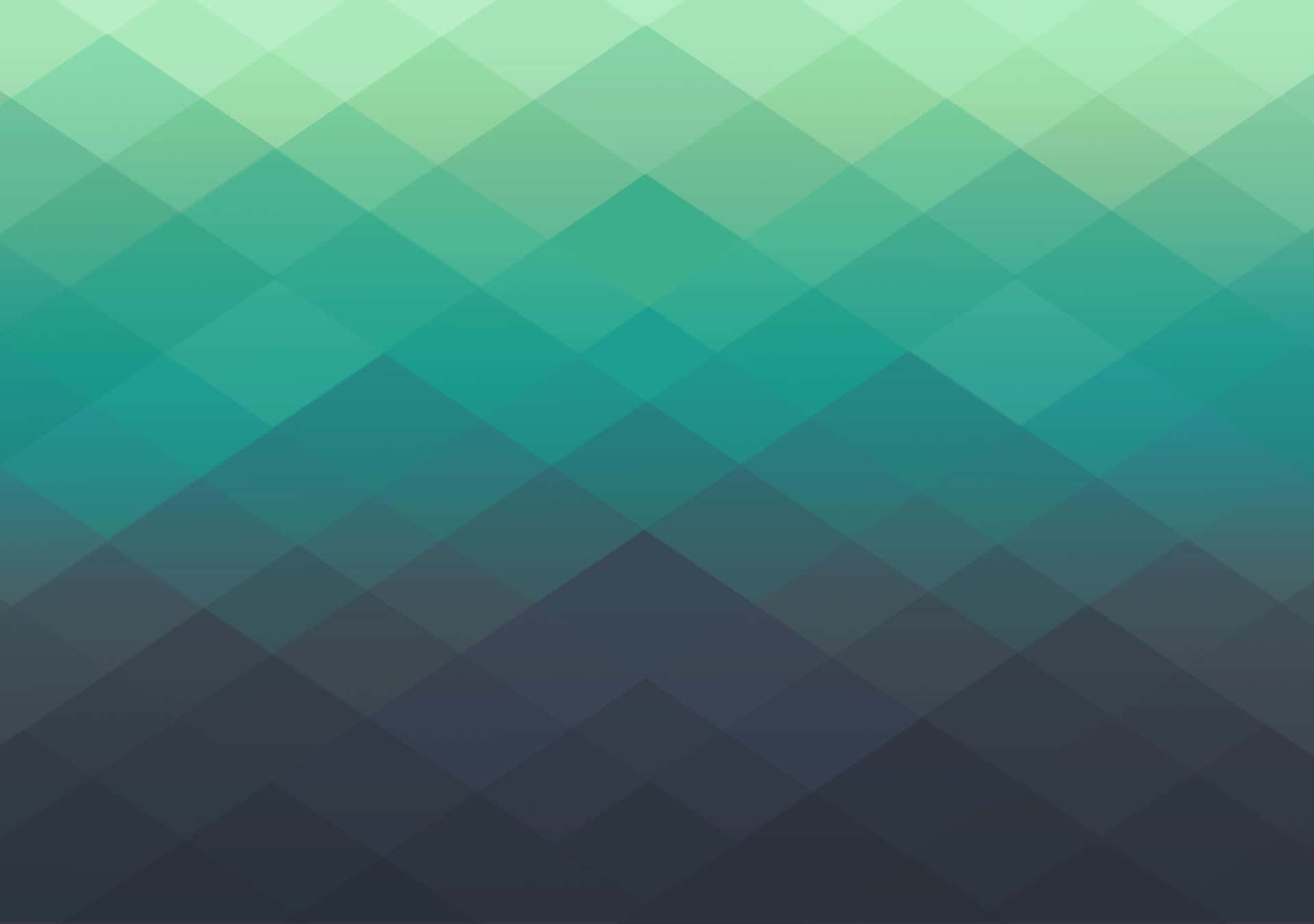 A Green And Blue Geometric Background Wallpaper