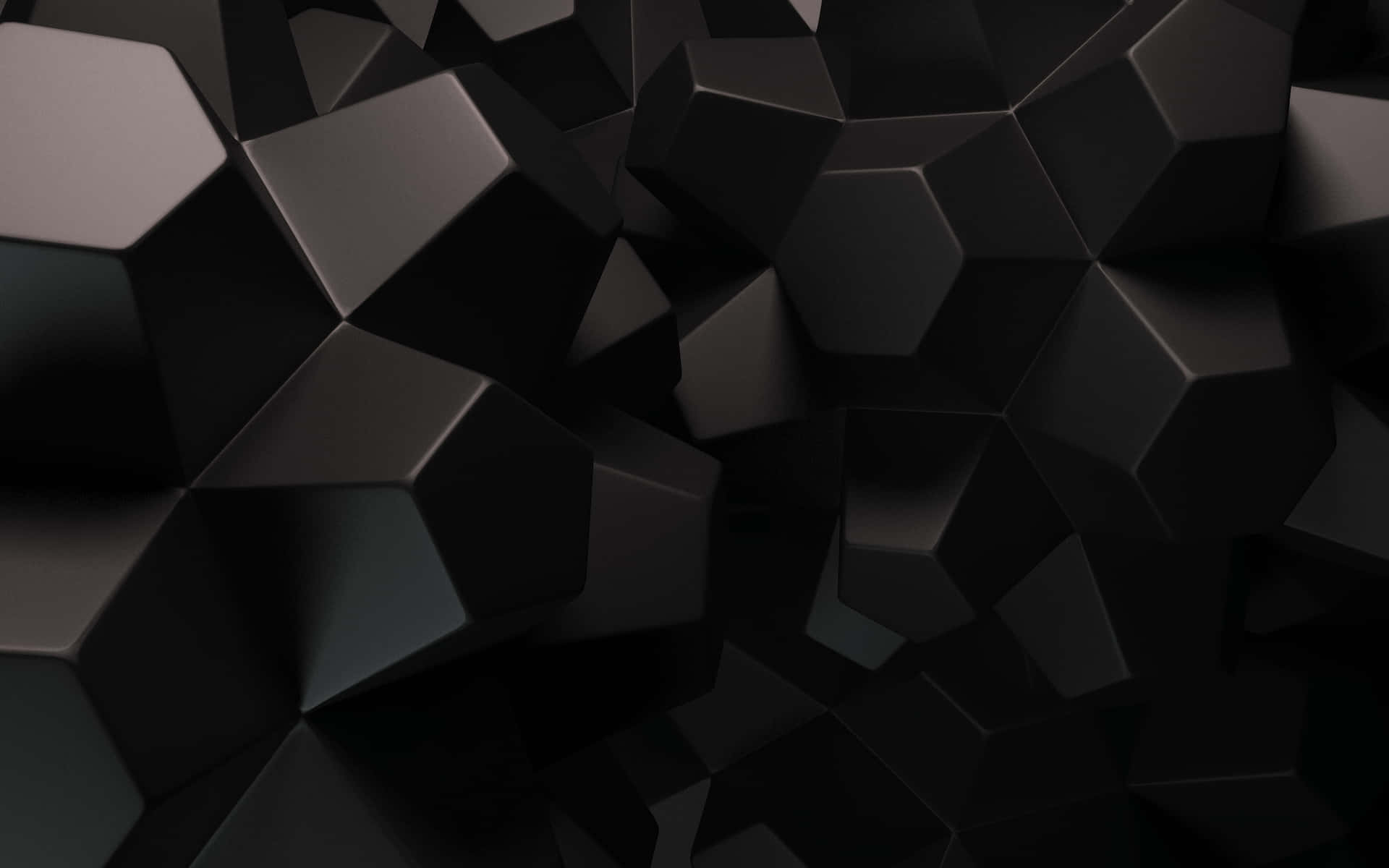 Make your desk setup stand out with a geometric desktop background Wallpaper
