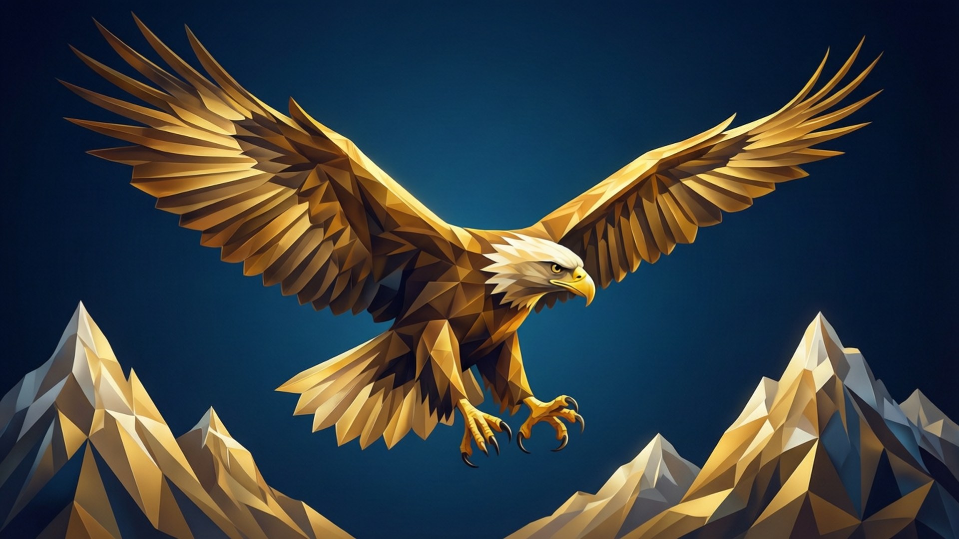 Geometric Eagle Soaring Taustakuvat