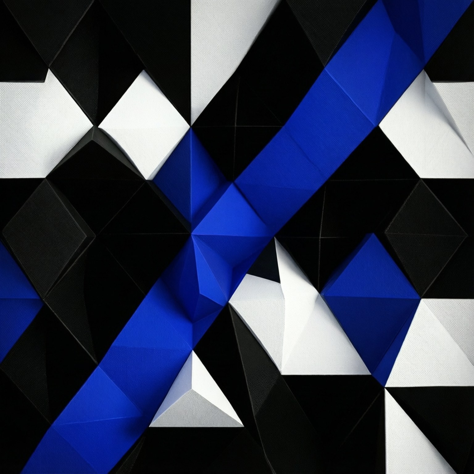 Geometrisches Flaggenmuster Wallpaper