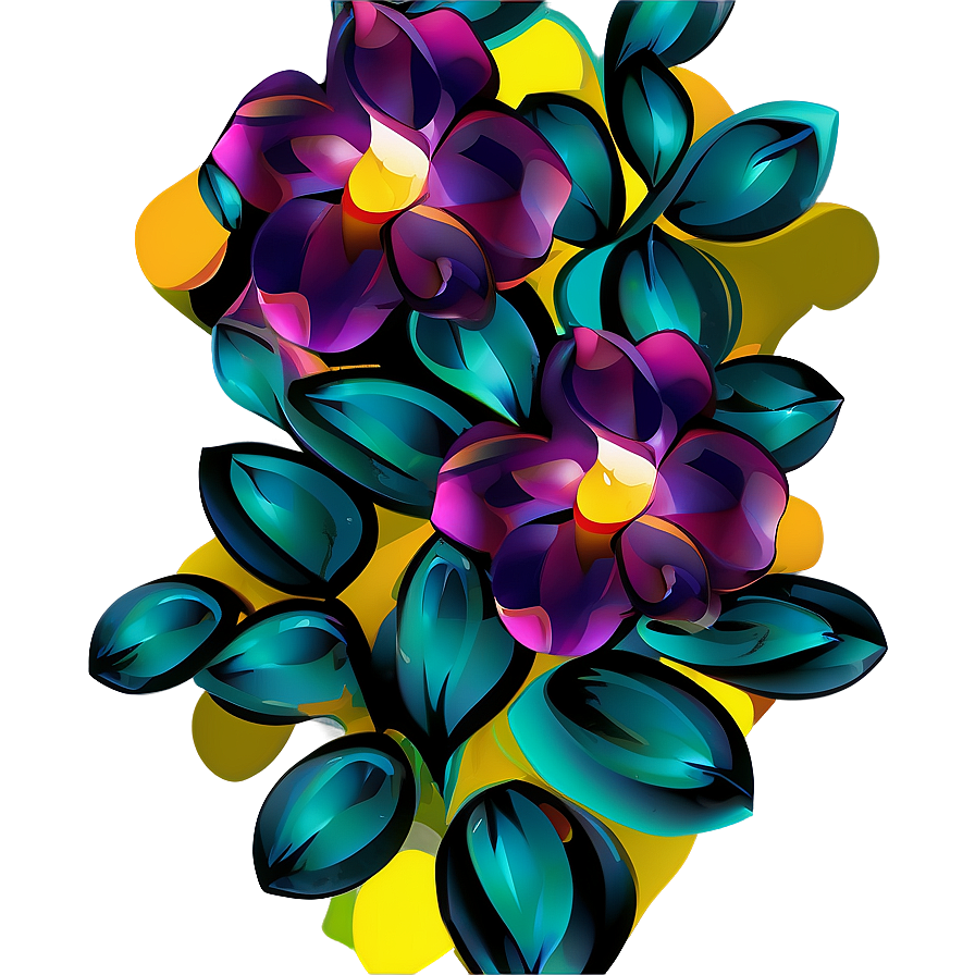 Geometric Flower Pattern Vector Png Nif PNG