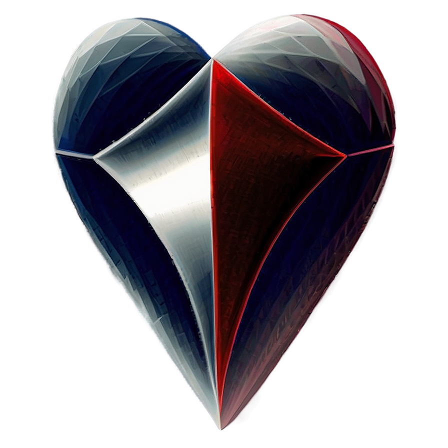 Geometric Heart Diagram Png 06202024 PNG