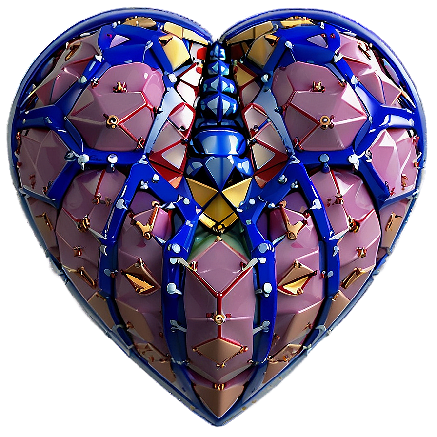 Geometric Heart Diagram Png 52 PNG