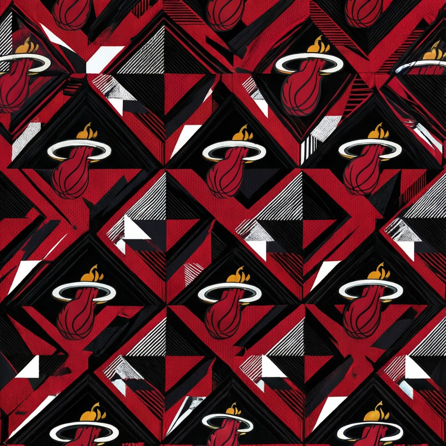 Geometrisk varmemønster Wallpapers