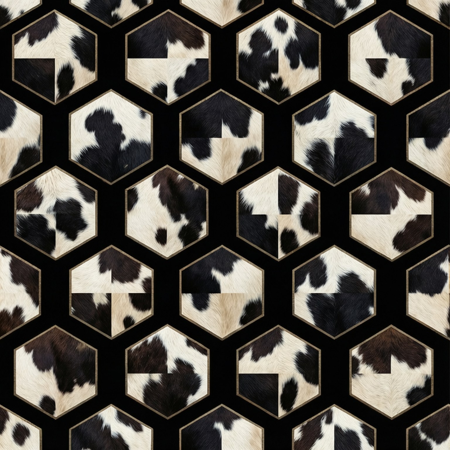 Vaca Hex Geométrica Fondos de pantalla