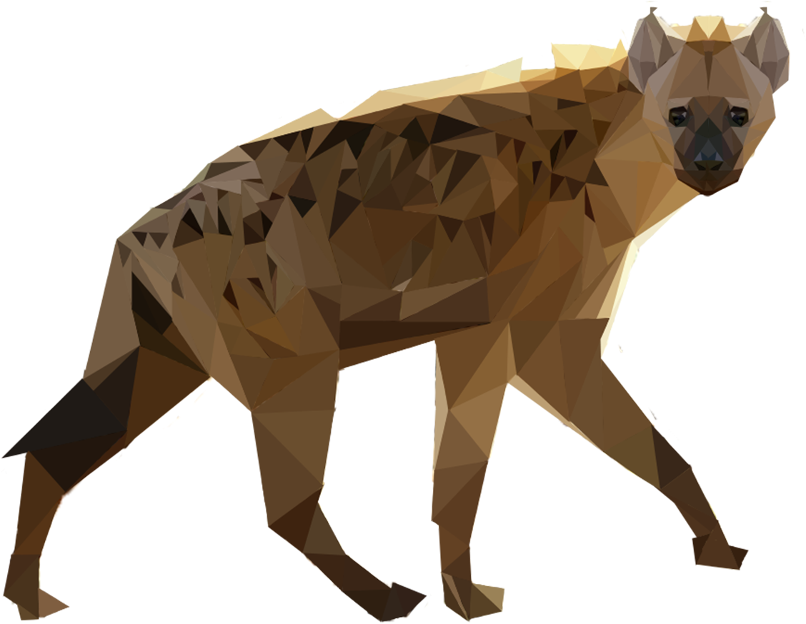 Geometric Hyena Artwork.png PNG