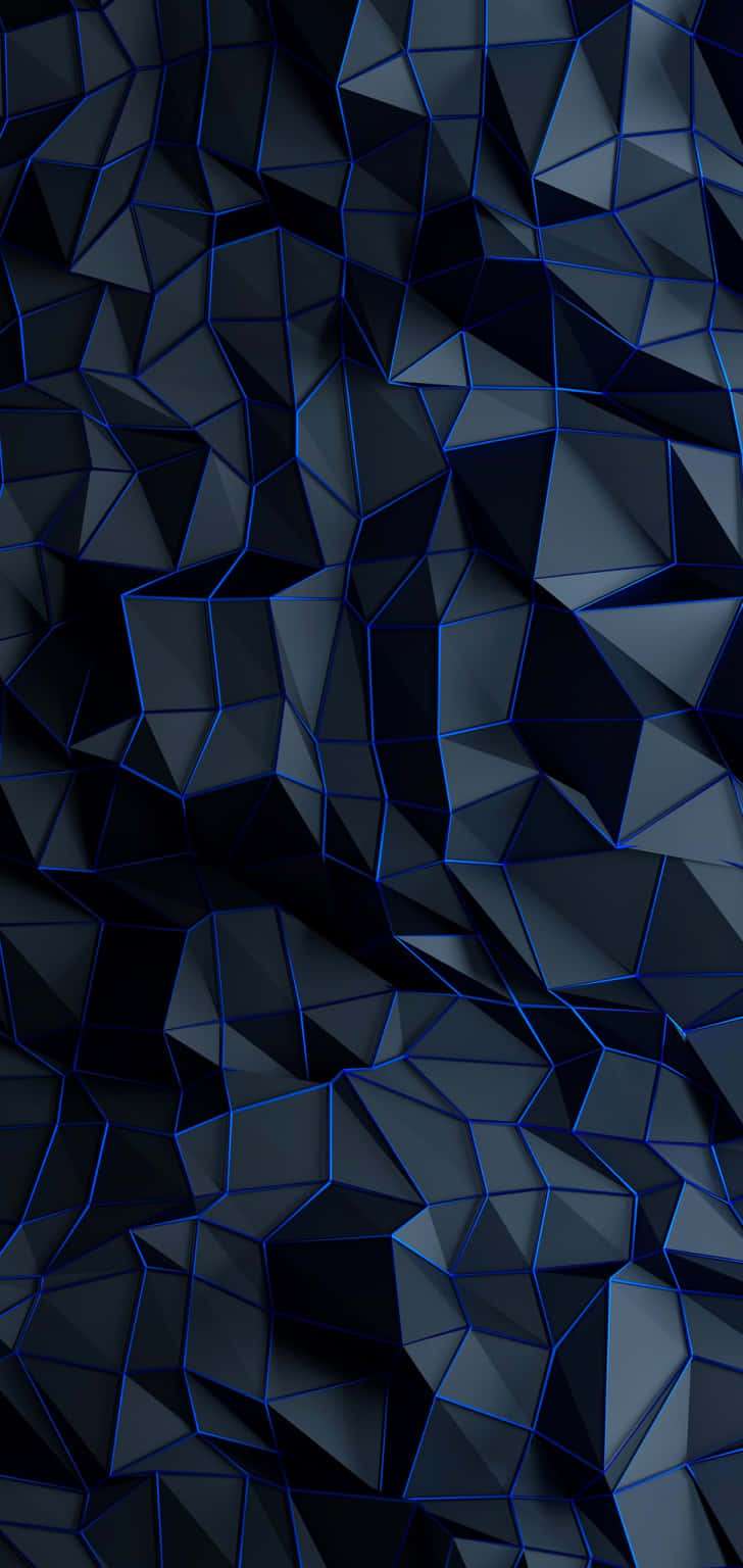 Billede pulserende og smuk geometrisk kunstværk til Iphone Wallpaper