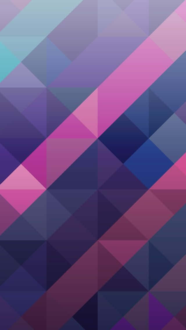 Get creative with the Geometric Iphone Wallpaper