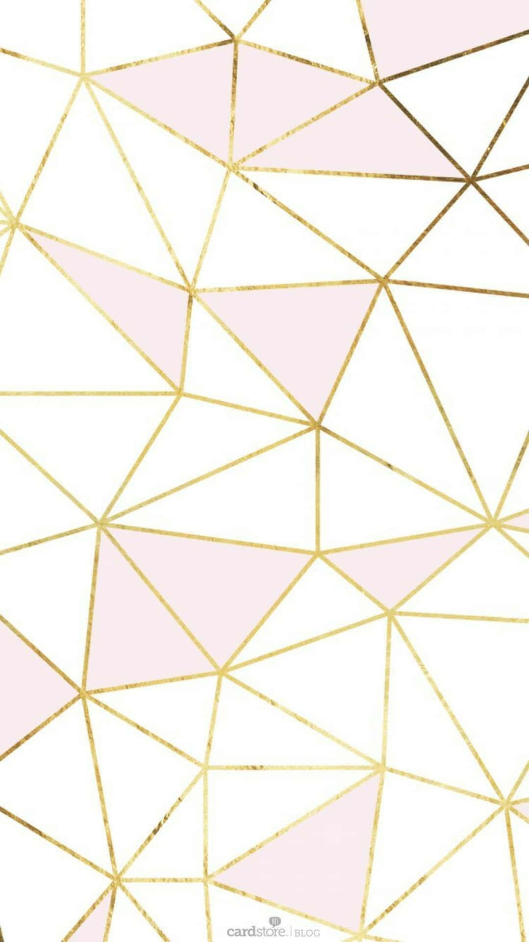Vis din stil med dette unikke geometriske iPhone wallpaper Wallpaper