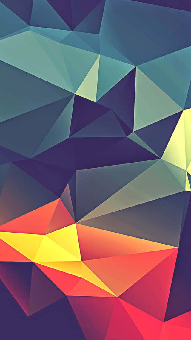 Image  Keep Your Technology on Trend With a Geometric Iphone Wallpaper