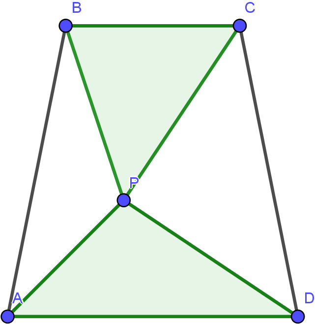 Geometric Kite Diagonals Intersection PNG