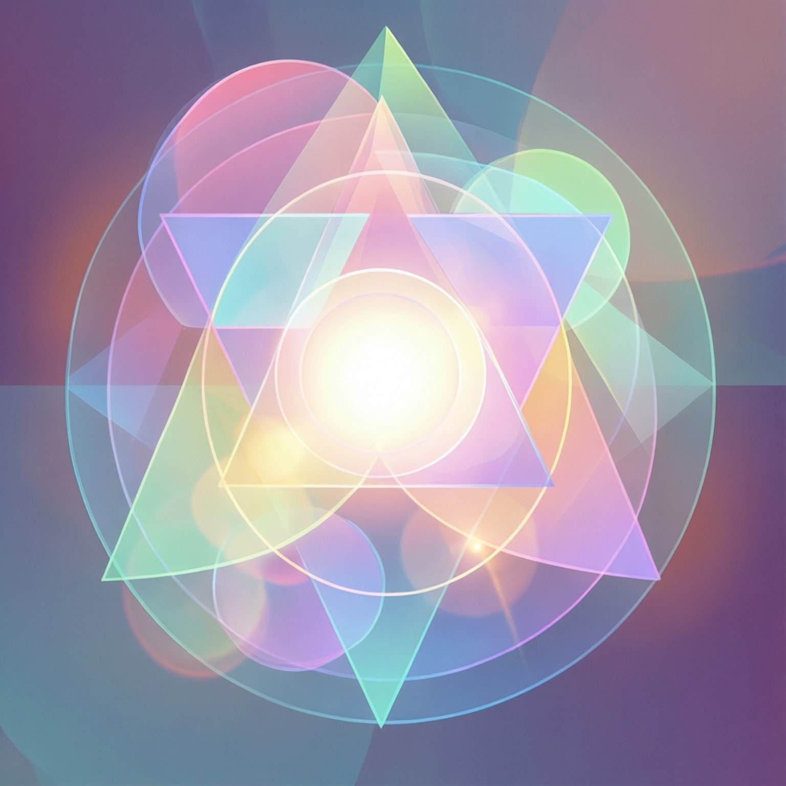 Geometriske Lyslag Wallpapers