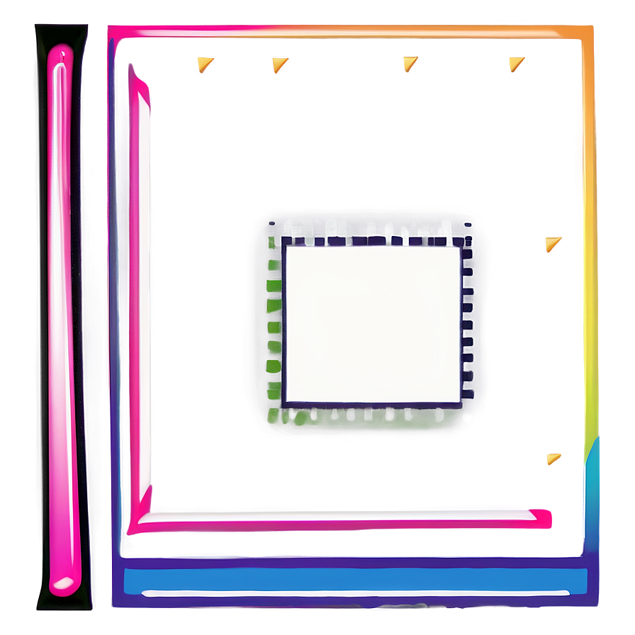 Geometric Line Border Outline Png Ovp PNG