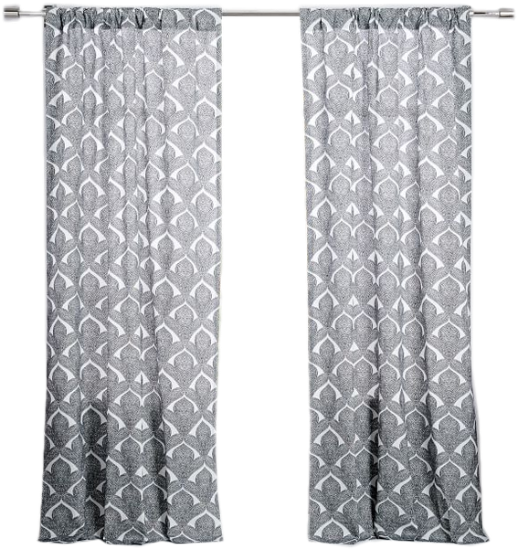 Download Geometric Pattern Grey Curtains | Wallpapers.com