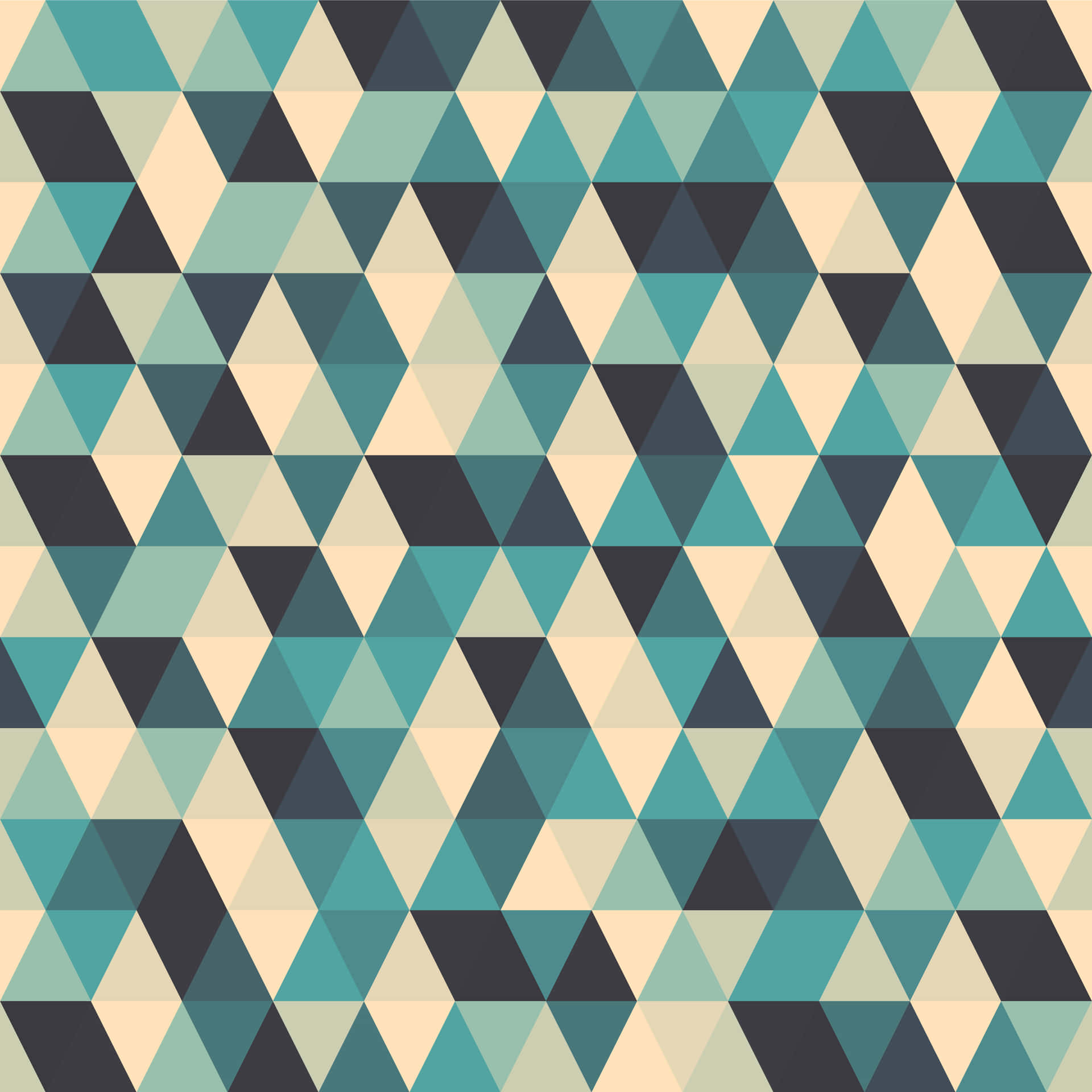 Blue And Black Geometric Pattern Picture