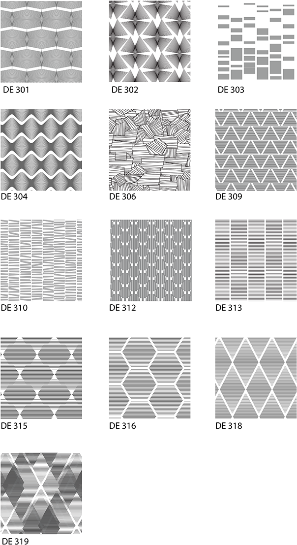 Geometric Pattern Samples Collection PNG