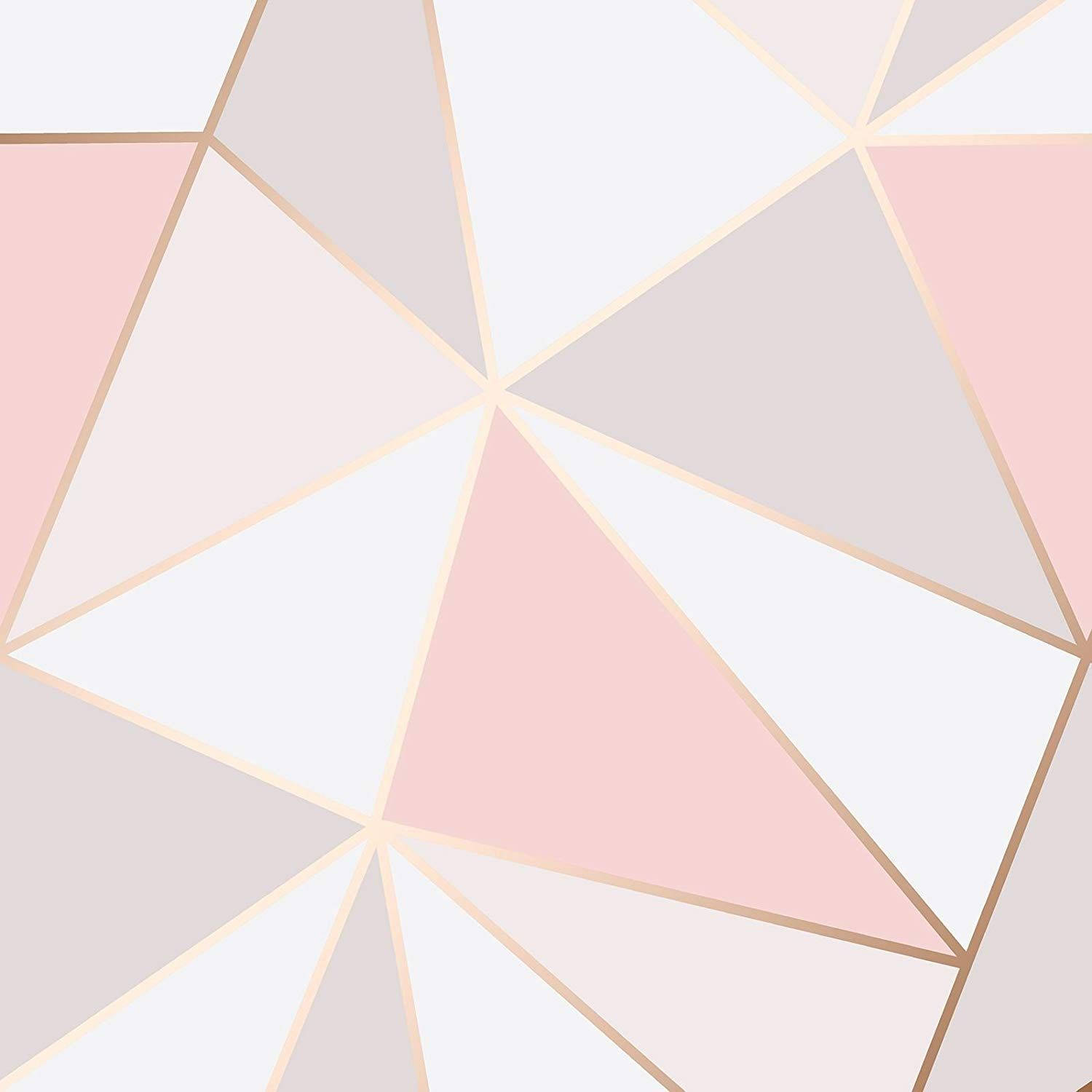 Bright, Bold and Beautiful - Rose Gold Wallpaper