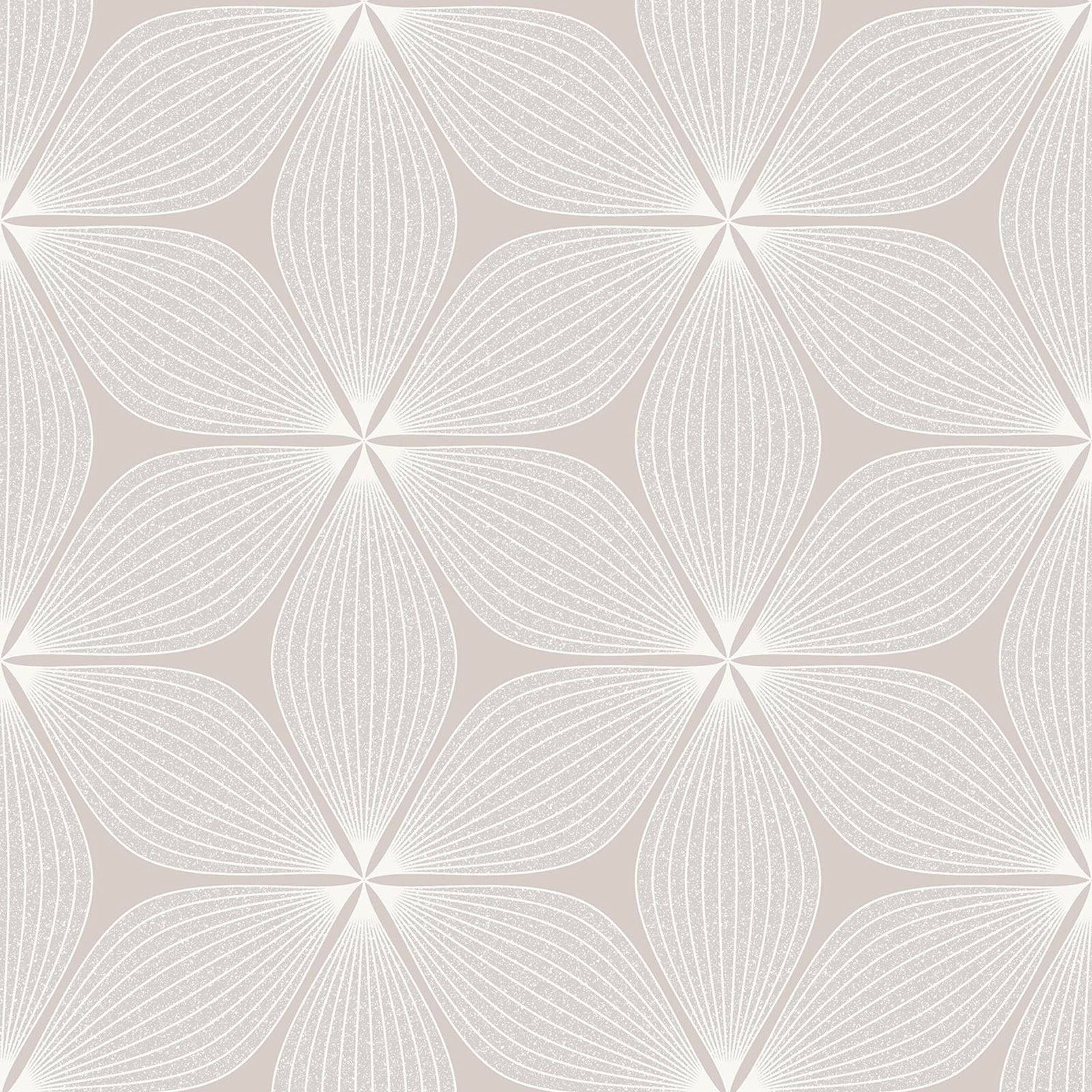 A rose, composed of geometric shapes Wallpaper
