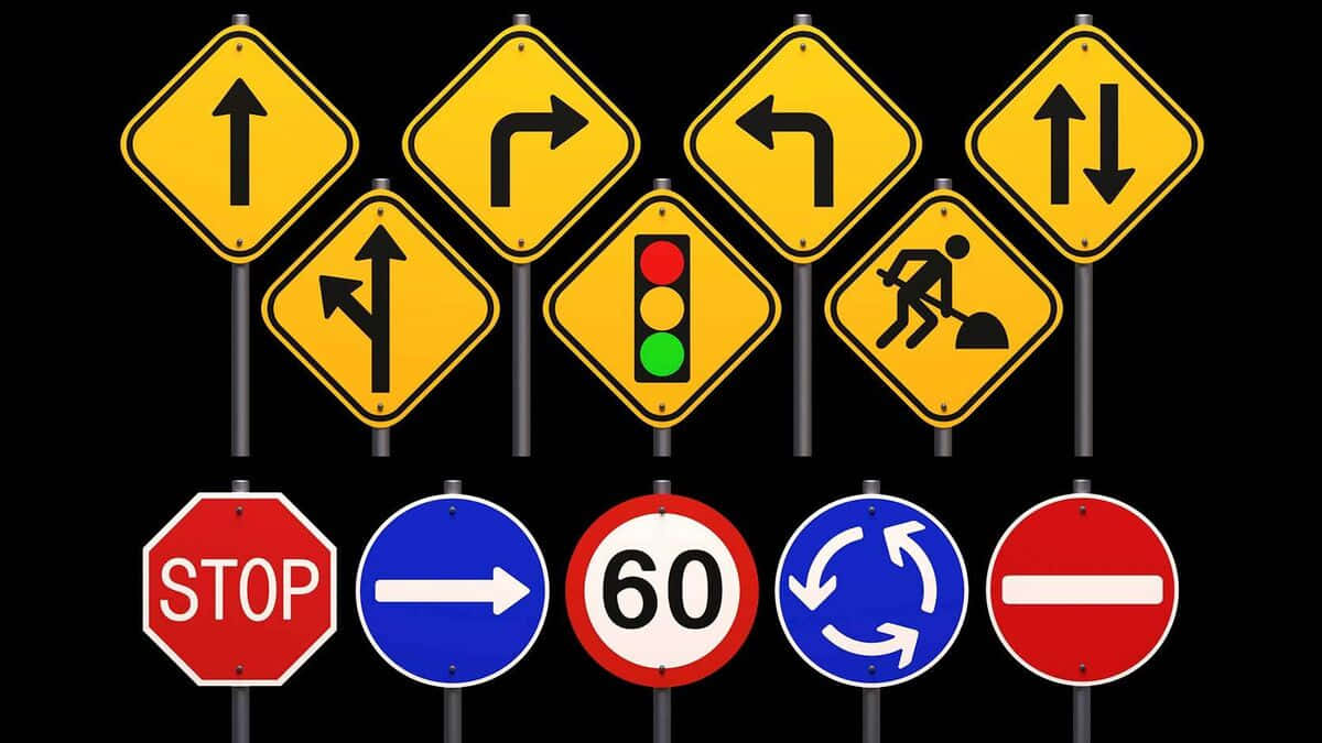 Road Sign Geometric Shape Pictures