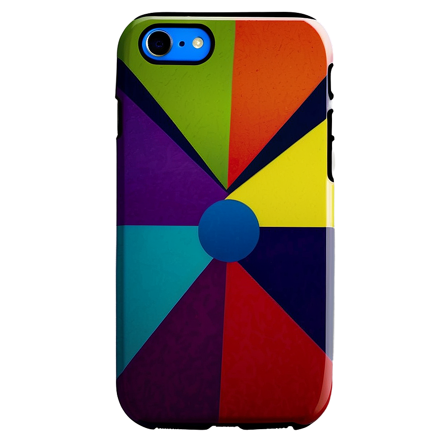 Geometric Shapes Phone Case Png 06122024 PNG