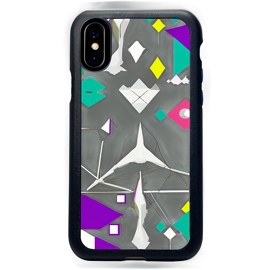 Geometric Shapes Phone Case Png 77 PNG