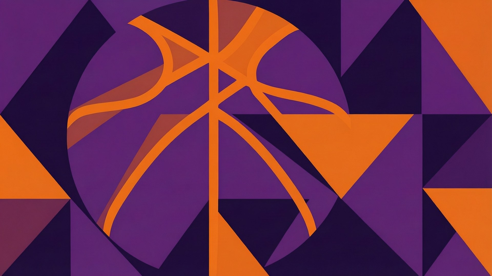 Geometric Suns Mønster Wallpapers