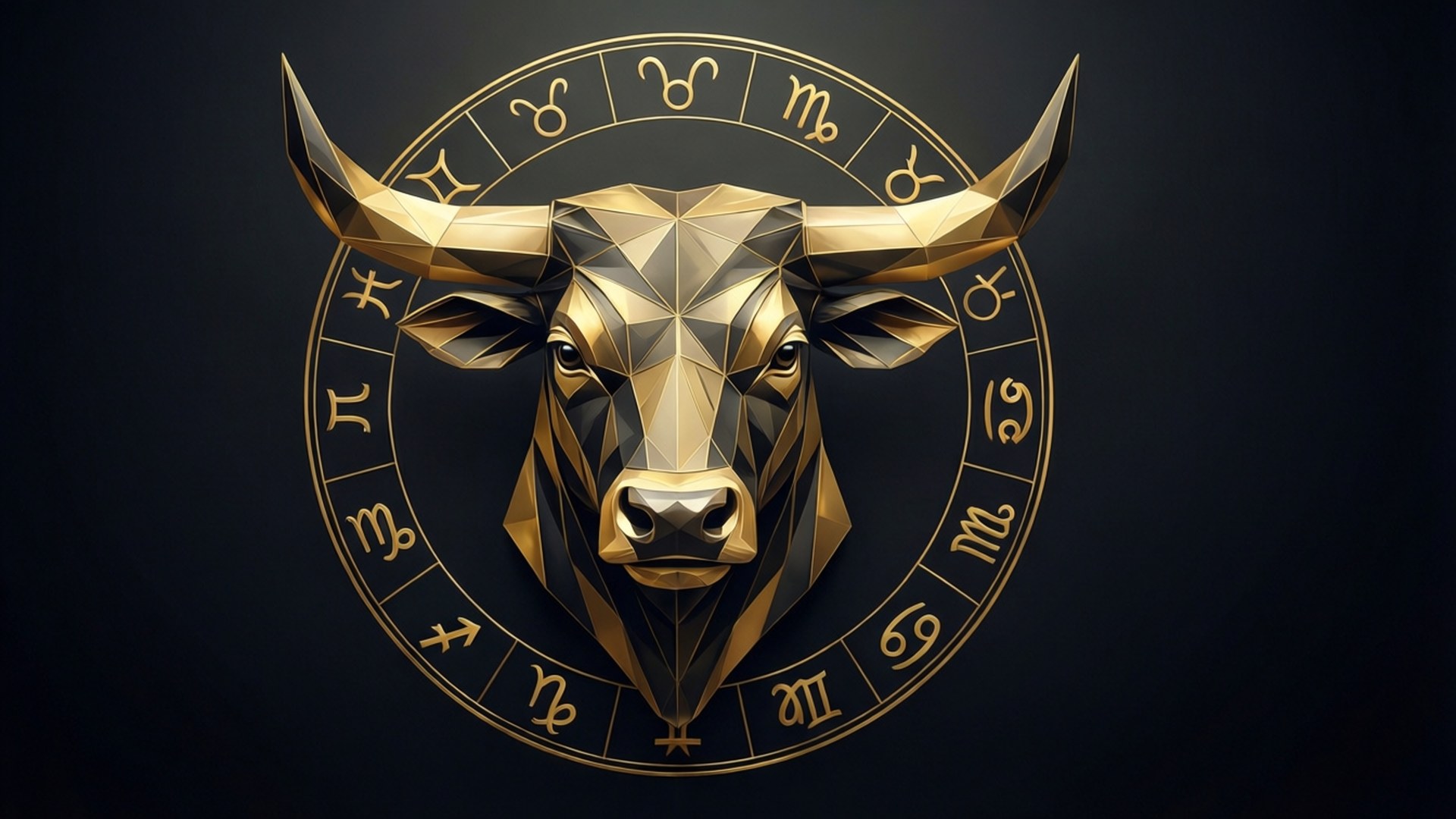Geometric Taurus Poly Bakgrunner