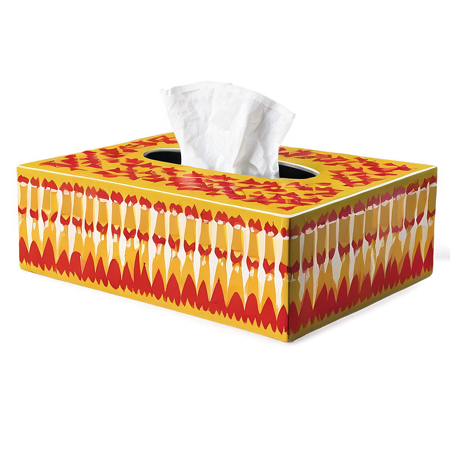 Geometric Tissue Box Png 06132024 PNG