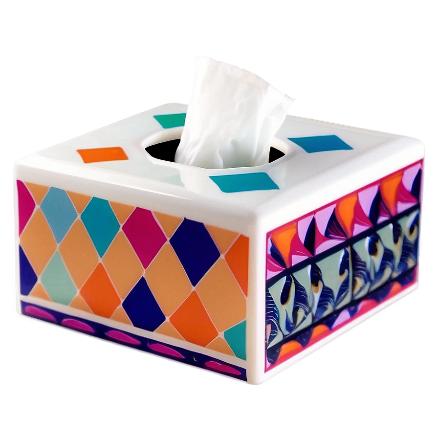 Geometric Tissue Box Png Ldk69 PNG