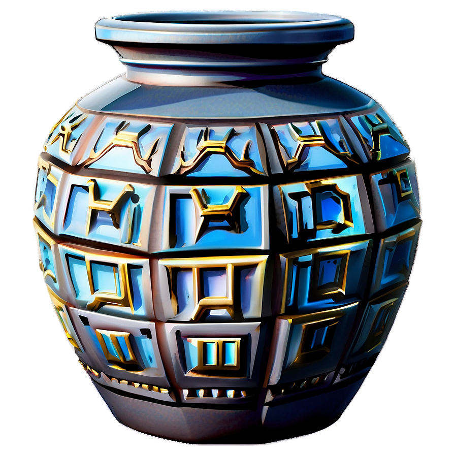 Geometric Urn Png Wkh78 PNG