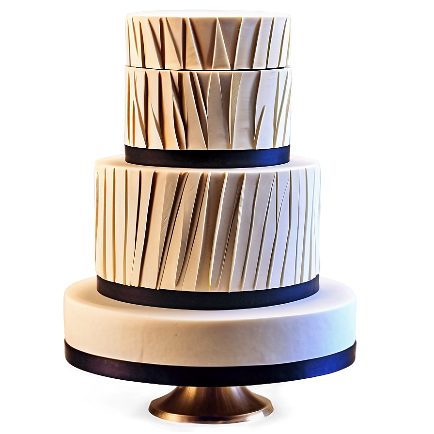 Geometric Wedding Cake Png 69 PNG