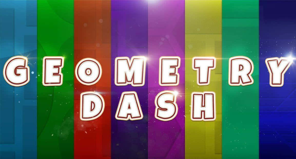 Download Blaze Through the Universe of Geometry Dash | Wallpapers.com