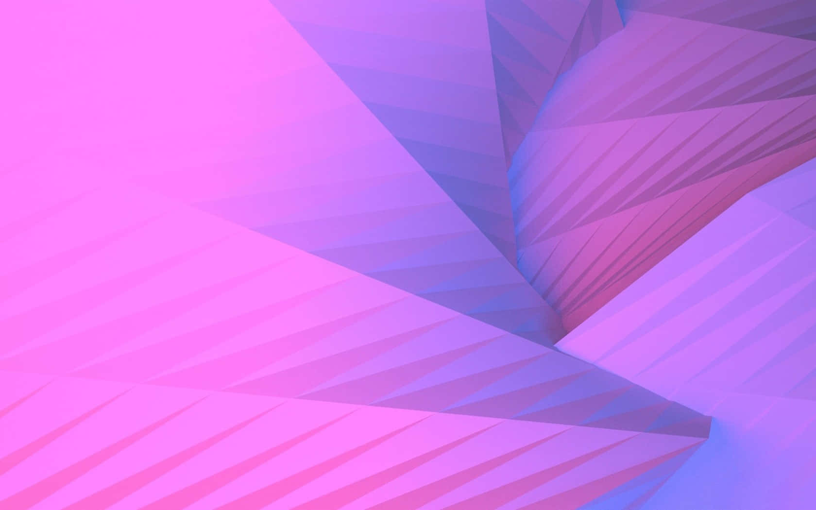 Umfundo Abstrato Com Triângulos Nas Cores Rosa E Azul. Papel de Parede