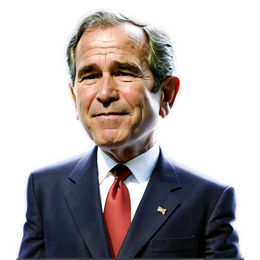 George Bush Cartoon Png Hdw PNG