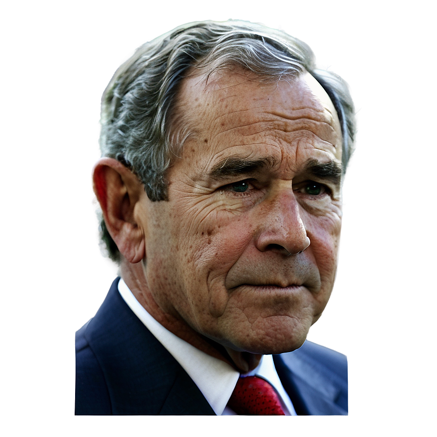 George Bush Portrait Png 10 PNG