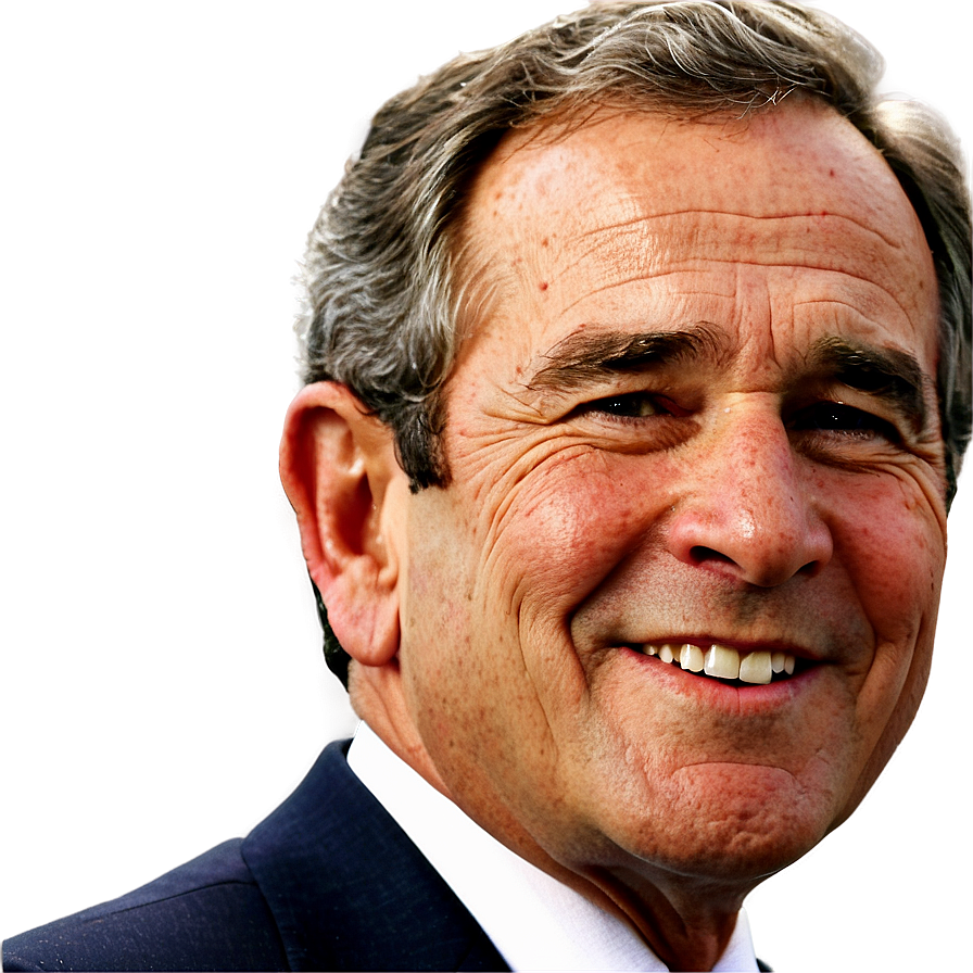 George Bush Smiling Png Kag PNG