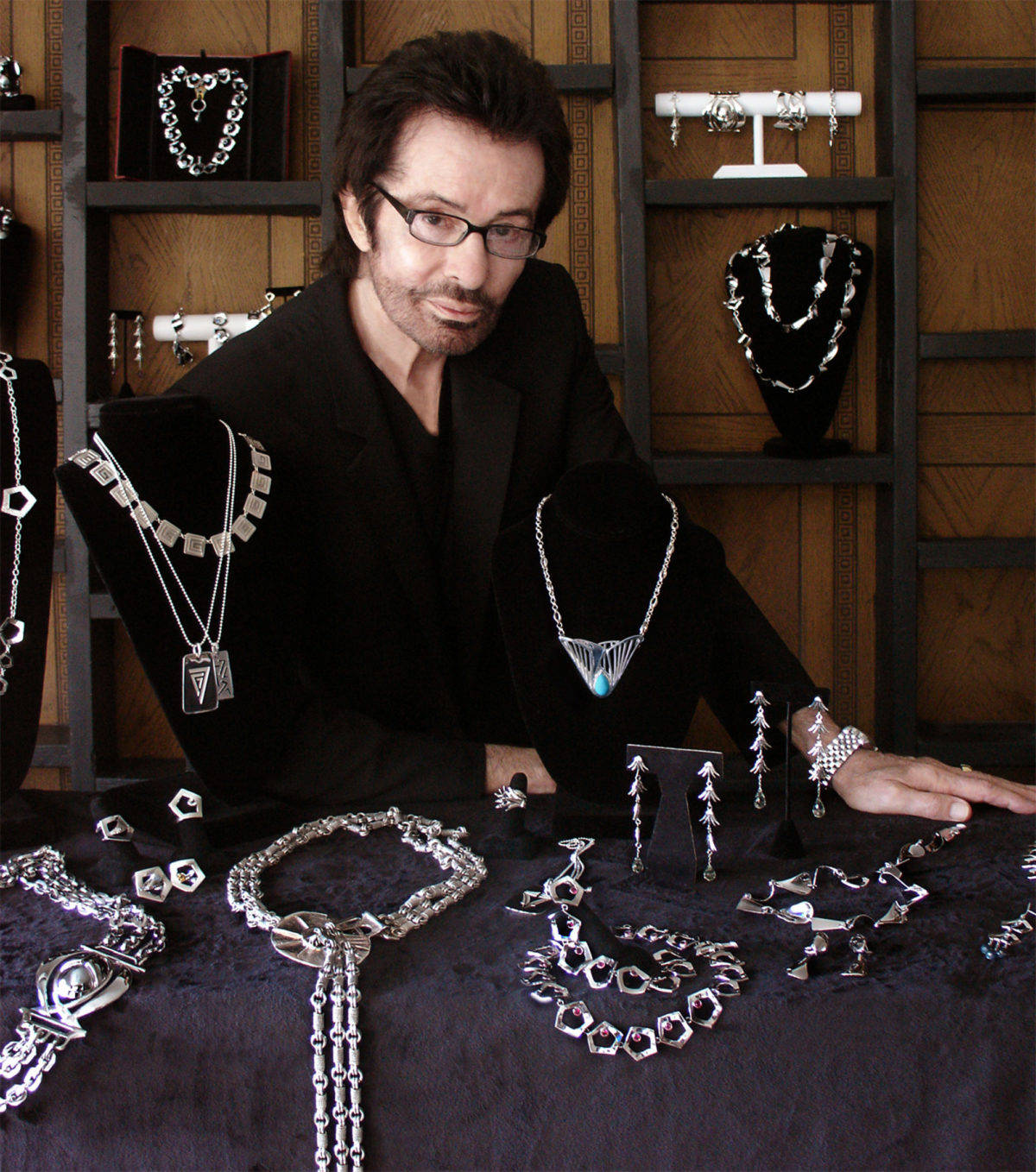 George Chakiris Collections Silver Jewelry Wallpaper