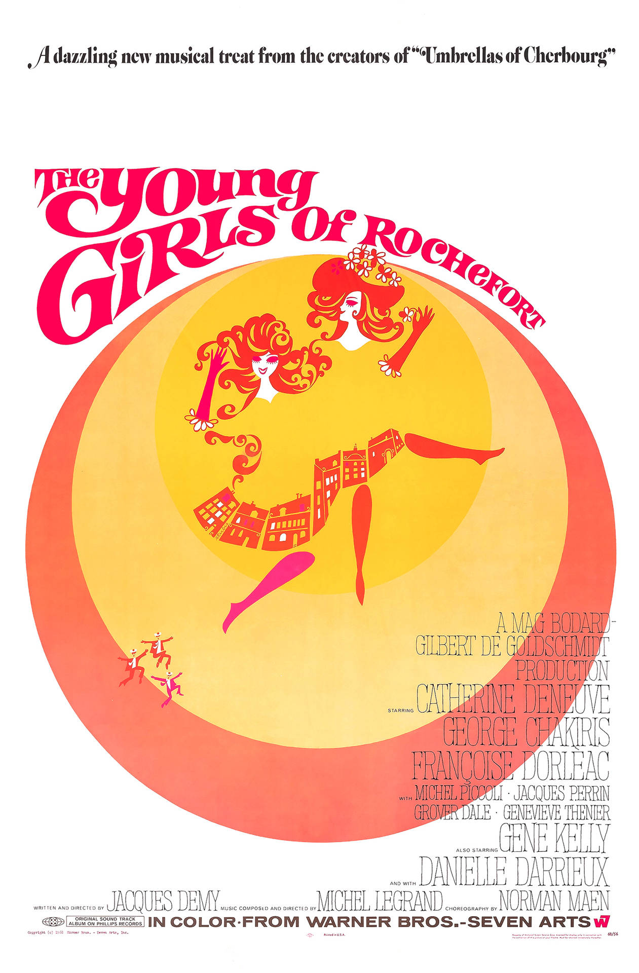 George Chakiris The Young Girls of Rochefort Poster Wallpaper