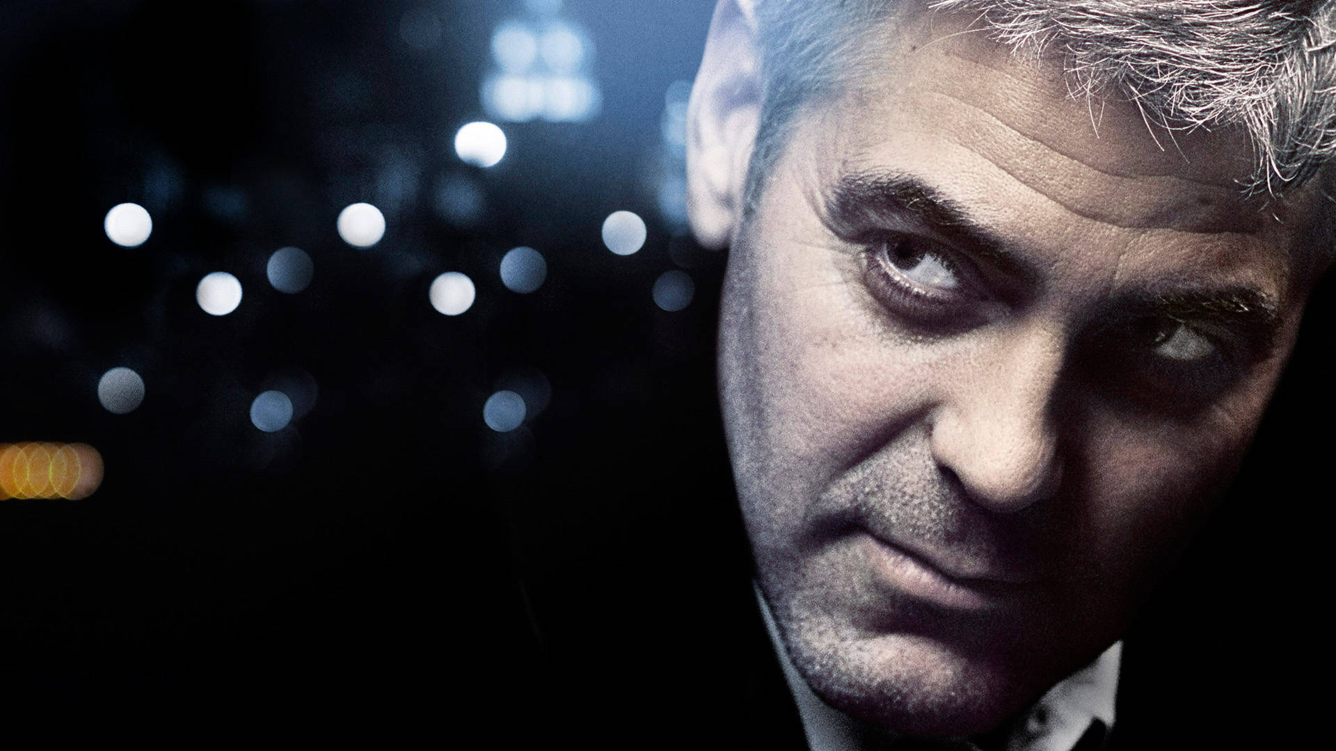 George Clooney Blurry Lights Wallpaper
