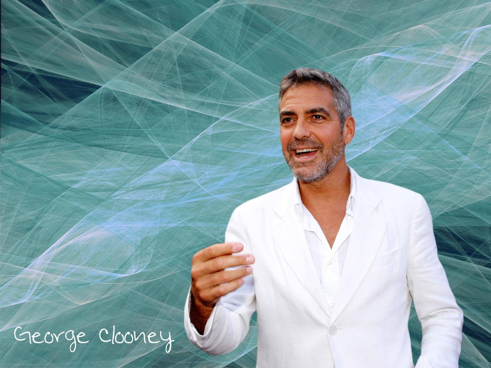 George Clooney Digital Art Wallpaper
