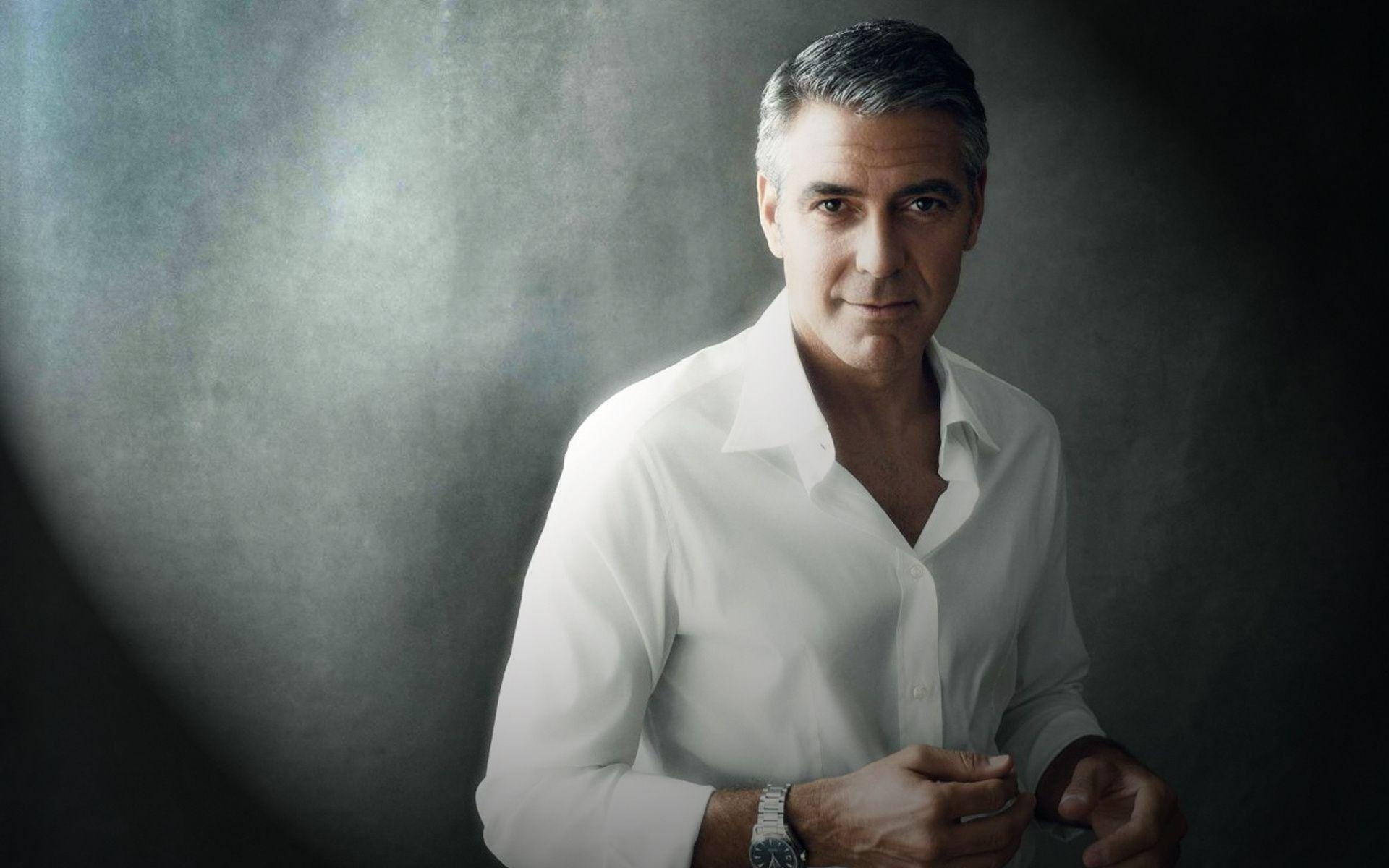 Fotografíaelegante De George Clooney. Fondo de pantalla