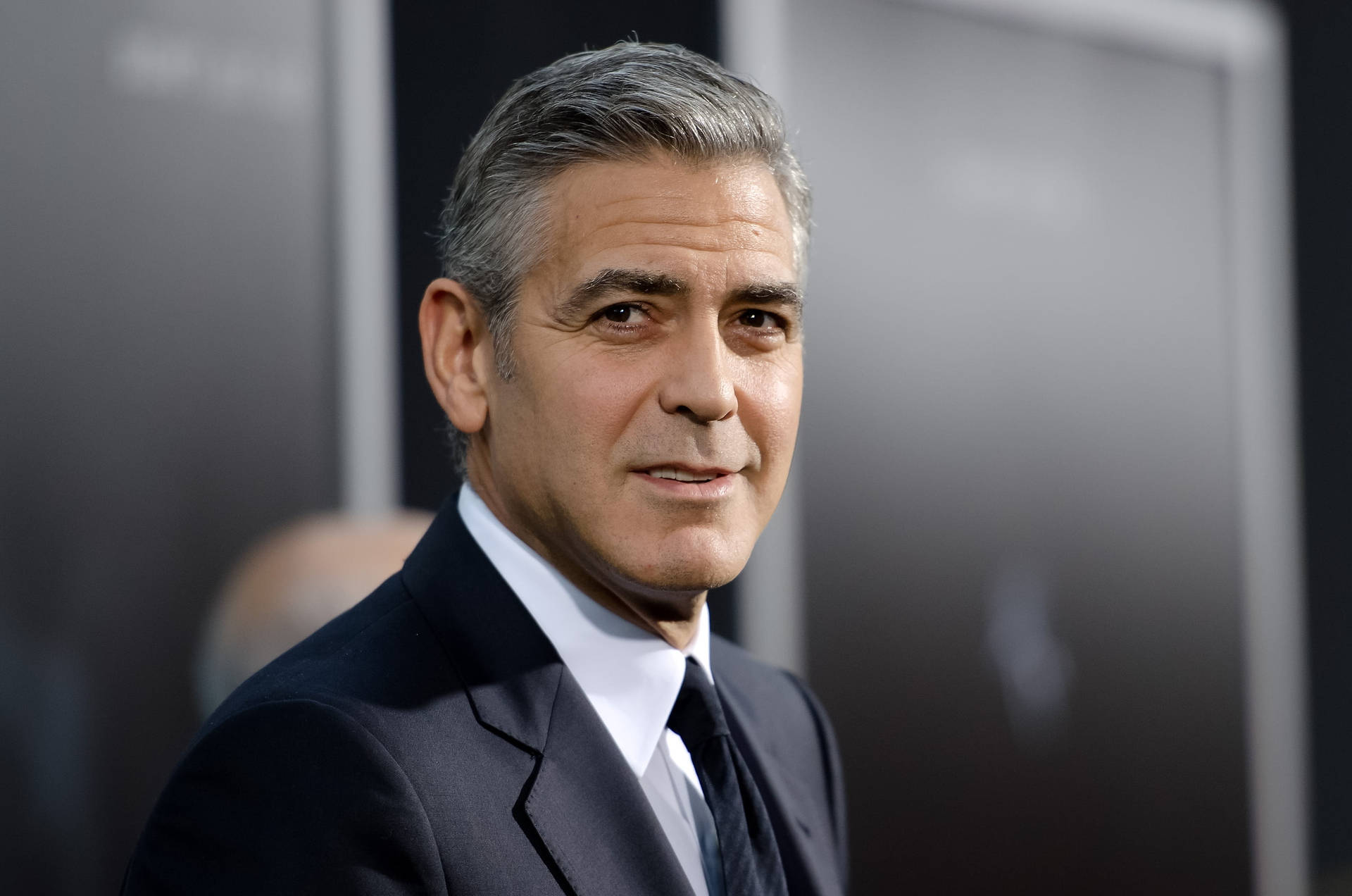 George Clooney Gravity Premiere Wallpaper
