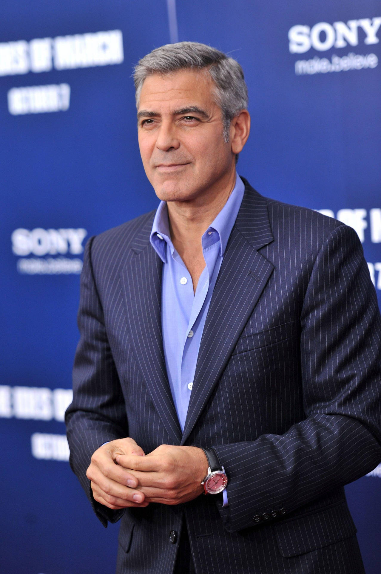 George Clooney The Ides Of March Premiere Tapet Wallpaper