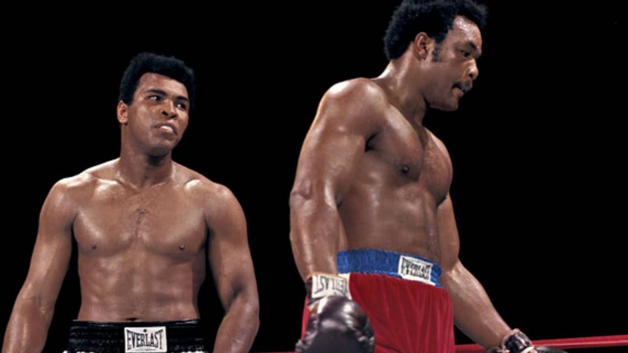 George Foreman vs Muhammad Ali Wallpaper
