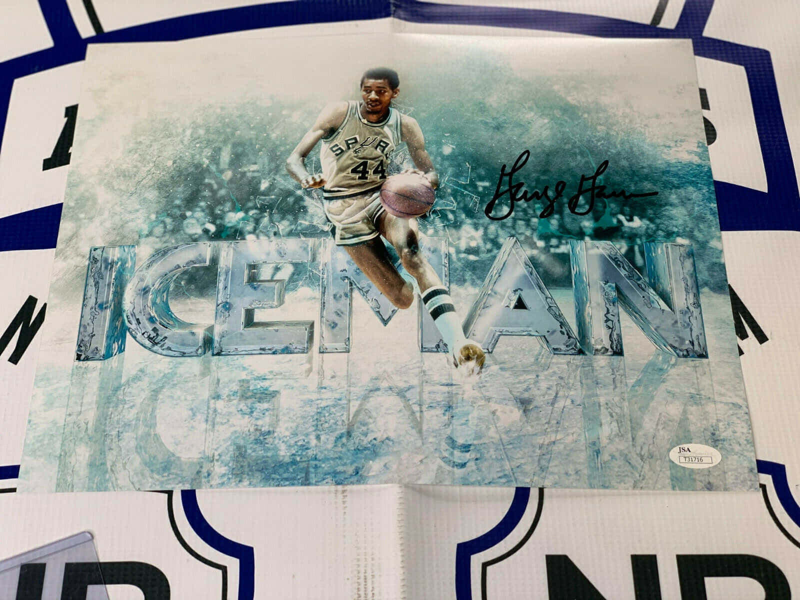 Georgegervin Ice Man-plakat Wallpaper